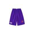 FLIEIRE PURPLE MESH SHORTS