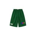 FLIEIRE GREEN MESH SHORTS